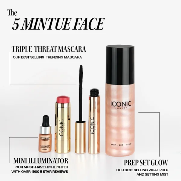 ICONIC London The 5 Minute Face (Worth £84)