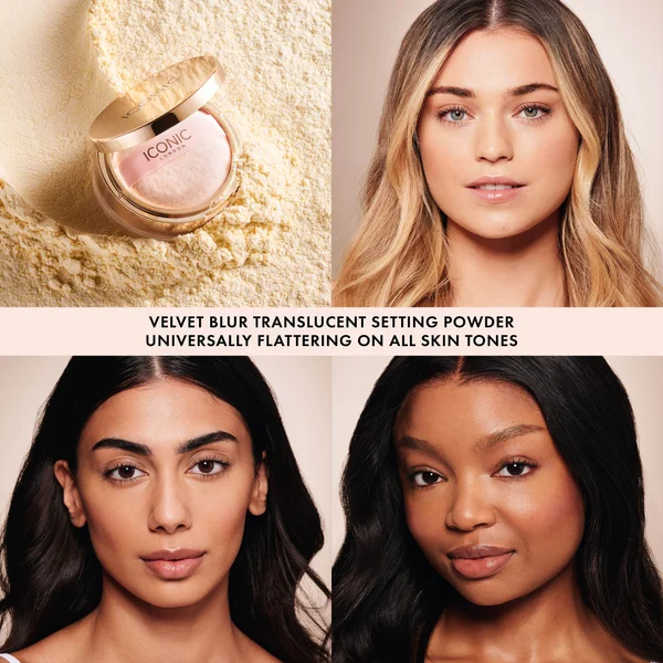 ICONIC London Velvet Blur Translucent Setting Powder
