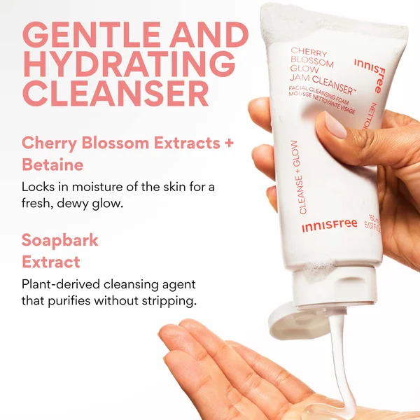 INNISFREE Cherry Blossom Glow Jam Cleanser 150ml