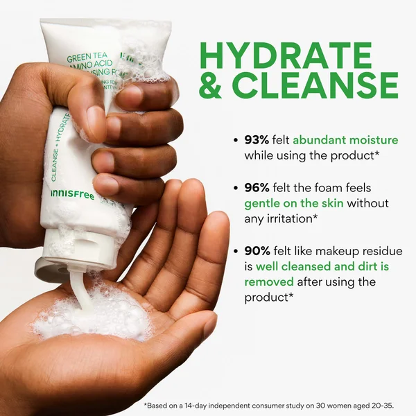 INNISFREE Green Tea Amino Acid Cleansing Foam 150ml