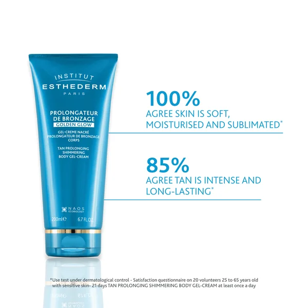 Institut Esthederm Tan Prolonging Shimmering Body Gel Cream 200ml
