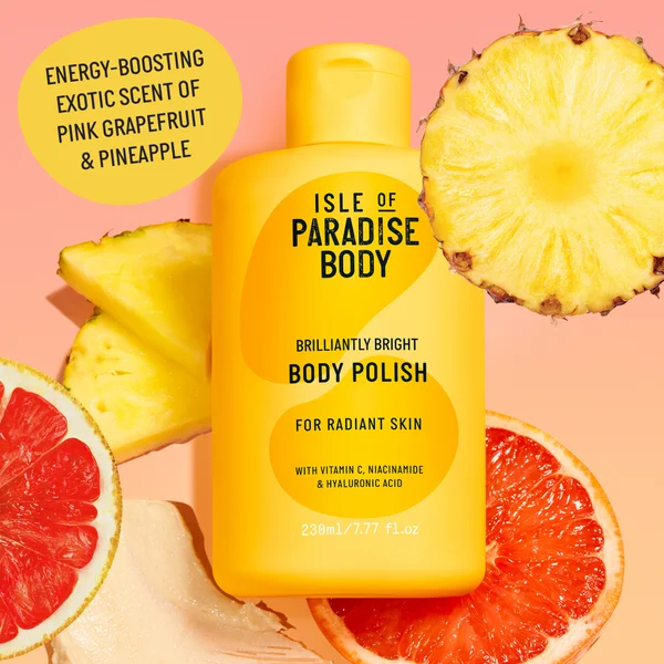 Isle Of Paradise Exclusive Brilliantly Bright Body Polish 230ml