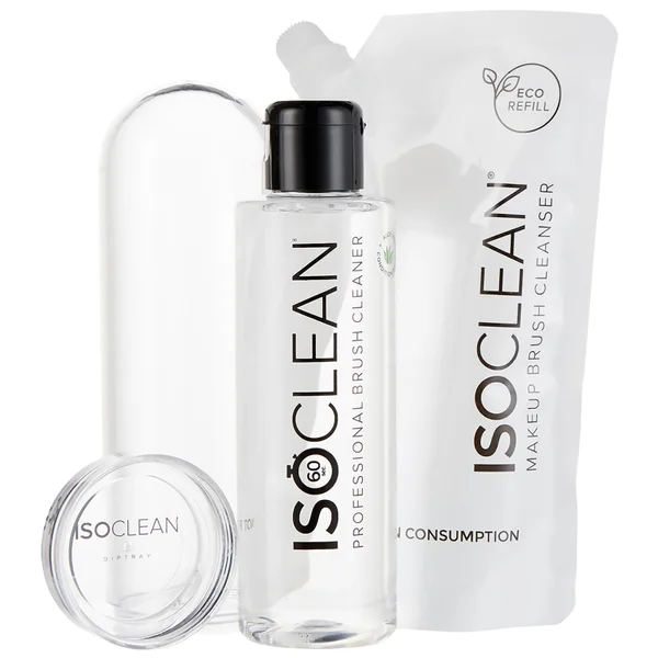 ISOCLEAN Makeup Brush Cleaner With Detachable Dip Tray 165ml