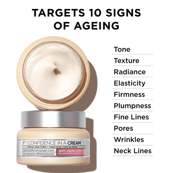 IT Cosmetics Confidence In A Cream Hydrating Moisturiser 60ml