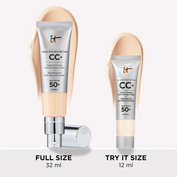 IT Cosmetics Your Skin But Better CC+ Cream With SPF50 12ml (Various Shades)
