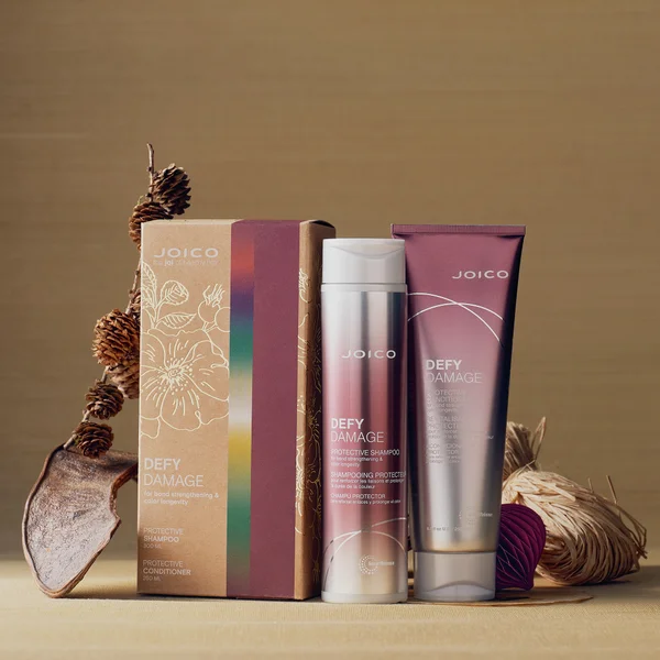 JOICO Defy Damage Gift Set Shampoo 300ml & Conditioner 250ml (Worth £46)