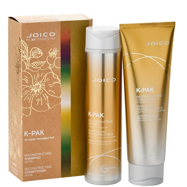 JOICO K-Pak Reconstructing Gift Set Shampoo 300ml & Conditioner 250ml (Worth £46)