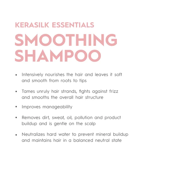 KERASILK Essentials Ultimate Smoothing Bundle Shampoo Conditioner And Mask