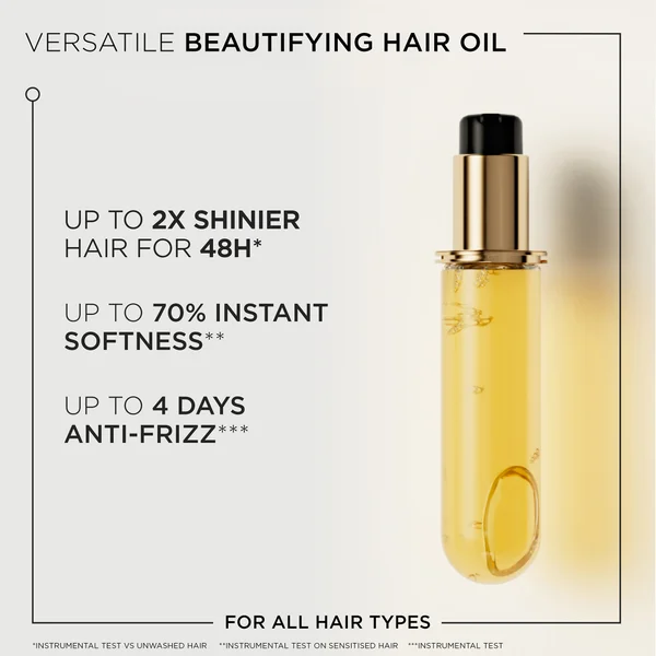 Kérastase Elixir Ultime Hair Oil L'Huile Originale Refill Capsule For All Hair Types With Argan Oil & Heat Protection 75ml