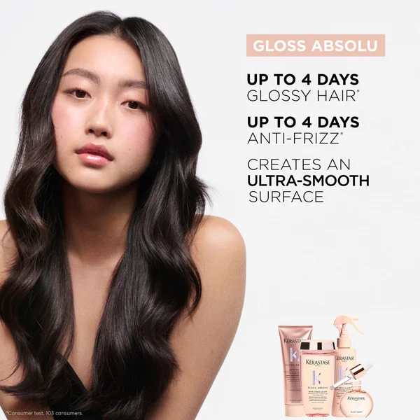 Kérastase Gloss Absolu – Discovery Set For All Hair Types Including Long Hair Prone To Frizz