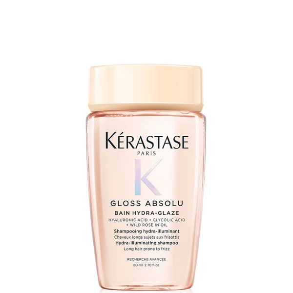 Kérastase Gloss Absolu Trio For Glossy Hair Glaze Drops Hair Oil & Travel Size Shampoo & Conditioner (Worth £68.80)