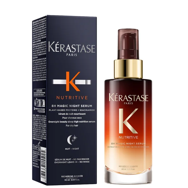 Kérastase Nutritive Nourishing Hair Serum With Niacinamide Overnight Leave-In Treatment for Dry Hair 90ml