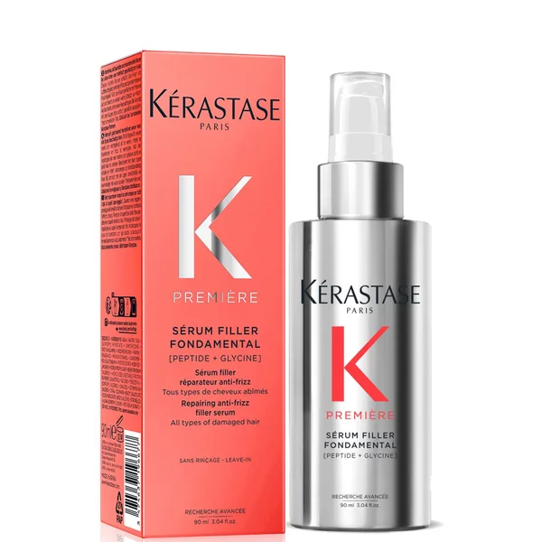 Kérastase Première Anti-Frizz Filler Heat Protecting Hair Serum for Damaged Hair with Peptides 90ml [STEP 4- PROTECT & REPAIR]