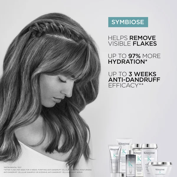 Kérastase Symbiose Detangling Soothing Cellular Conditioner For Sensitive Scalp Prone To Dandruff 200ml