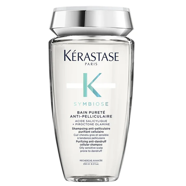 Kérastase Symbiose Purifying Anti-Dandruff Cellular Shampoo For Oily Sensitive Scalp Prone To Dandruff 250ml