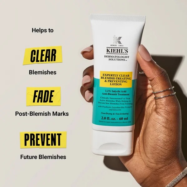 Kiehl's Expertly Clear Blemish-Clearing And Preventing Lotion 60ml