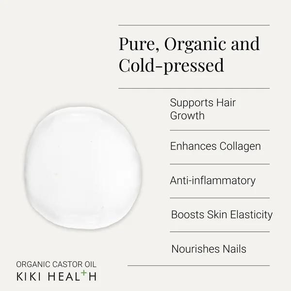 KIKI Health Organic Castor Oil 250ml