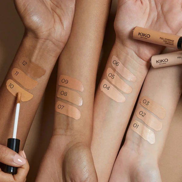 KIKO Milano Full Coverage Dark Circles Concealer 8ml (Various Shades)