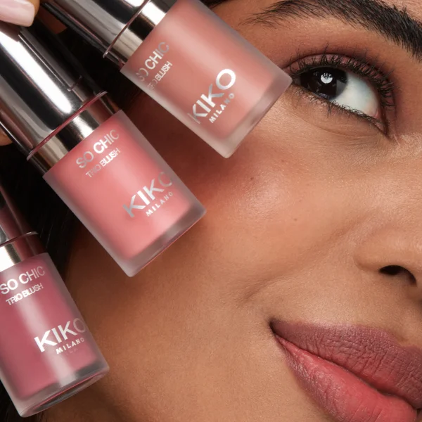 KIKO Milano So Chic Trio Blush 4.5ml (Various Shades)