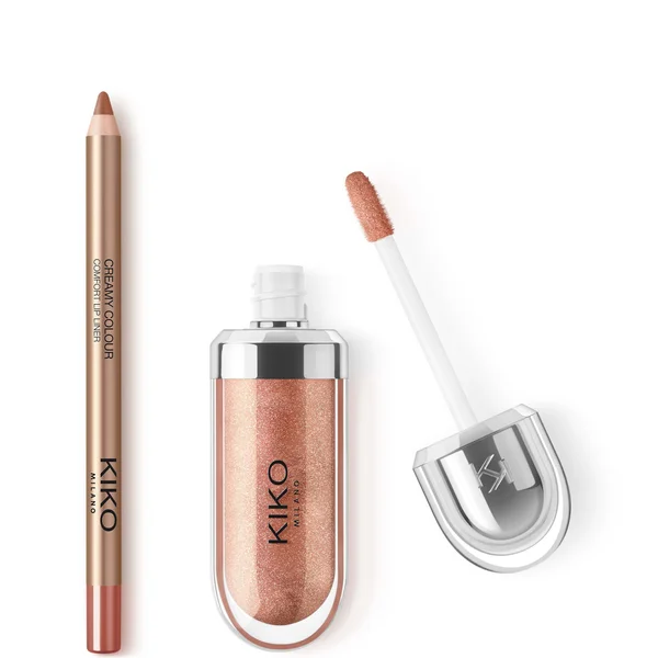 KIKO Milano3D Hydra Exclusive Golden Shimmer Lip Combo