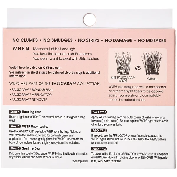 Kiss Falscara Eyelash Wisp Multi - 03-Extra Drama