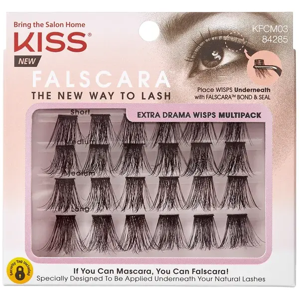 Kiss Falscara Eyelash Wisp Multi - 03-Extra Drama