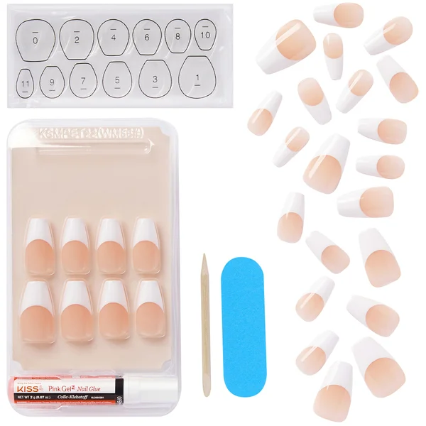 Kiss Salon Acrylic Nail Kit - Je T'aime