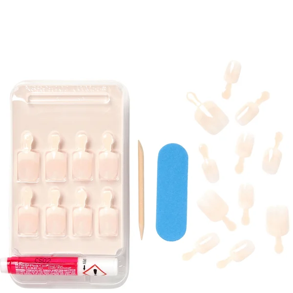 Kiss Salon Acrylic Nude Nails- Breathtaking