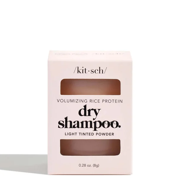 Kitsch Volumising Rice Protein Dry Shampoo - Light Tinted Powder 8g