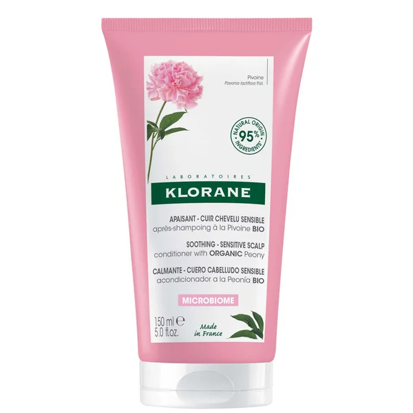 KLORANE Soothing Conditioner with Organic Peony for Dry Sensitive Scalps 150ml