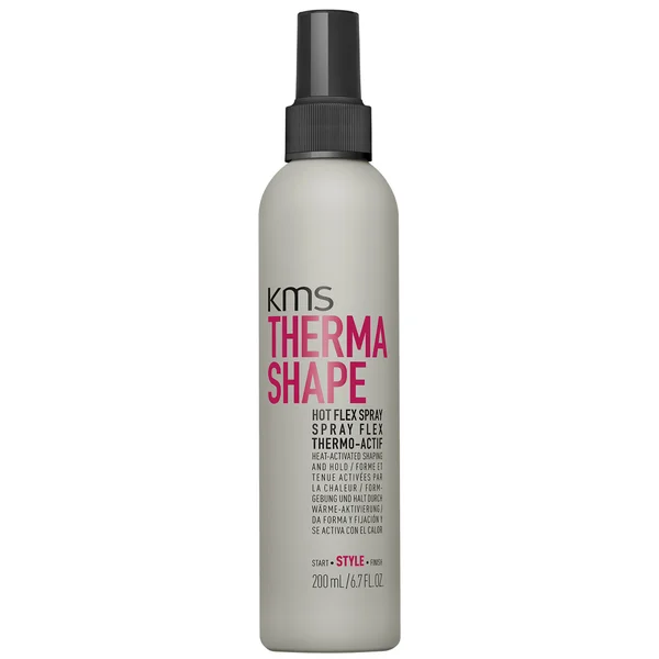 KMS Thermashape Hot Flex Heat Protection and Styling Spray for All Hair Types 200ml