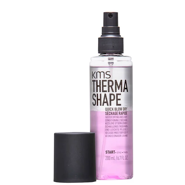 KMS Thermashape Quick Blow Dry Spray for Faster Drying and Light Conditioning 200ml