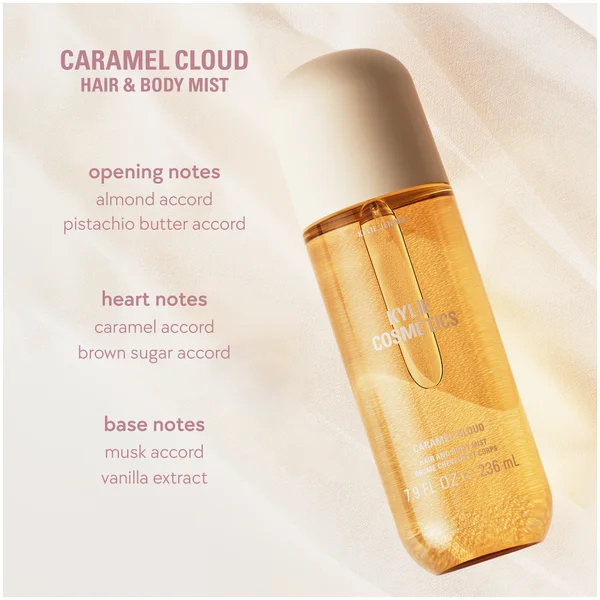 Kylie Cosmetics Caramel Cloud Hair & Body Mist 236ml