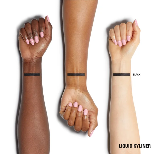 Kylie Cosmetics Kyliner Brush Tip Liquid Eyeliner Pen - 001 Black 0.3ml