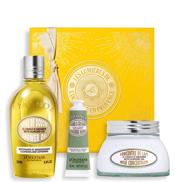 L'Occitane Almond Body Care Collection (Worth £80)