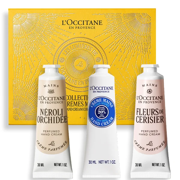 L'Occitane Floral Hand Cream Trio