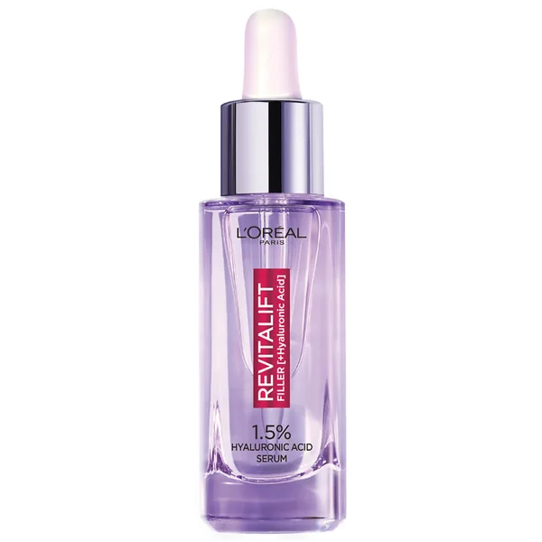 L'Oréal Paris Exclusive Revitalift Filler With 1.5% Hyaluronic Acid Anti-Wrinkle Dropper Serum Duo 2 X 30ml