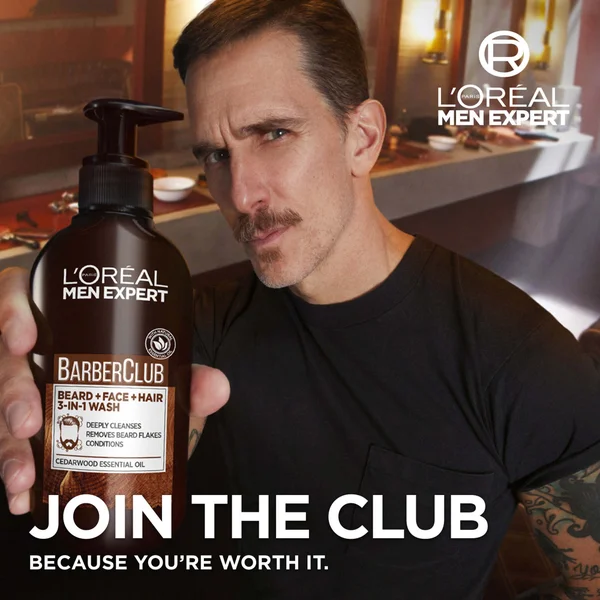 L’Oréal Paris Men Expert Barber Club Wash 200ml