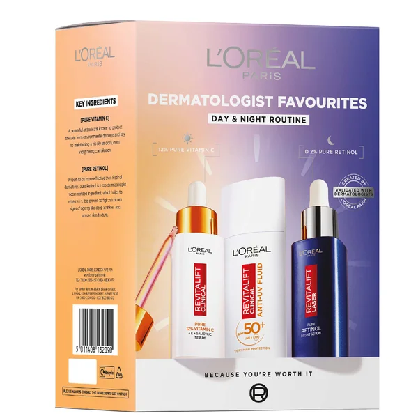 L'Oréal Paris Revitalift Vitamin C Retinol and SPF50+ Gift Set