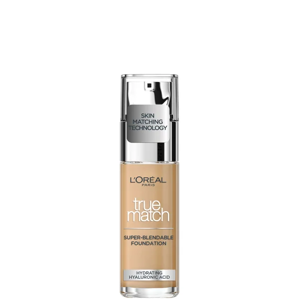 L'Oréal Paris True Match Liquid Foundation with SPF and Hyaluronic Acid 30ml (Various Shades)