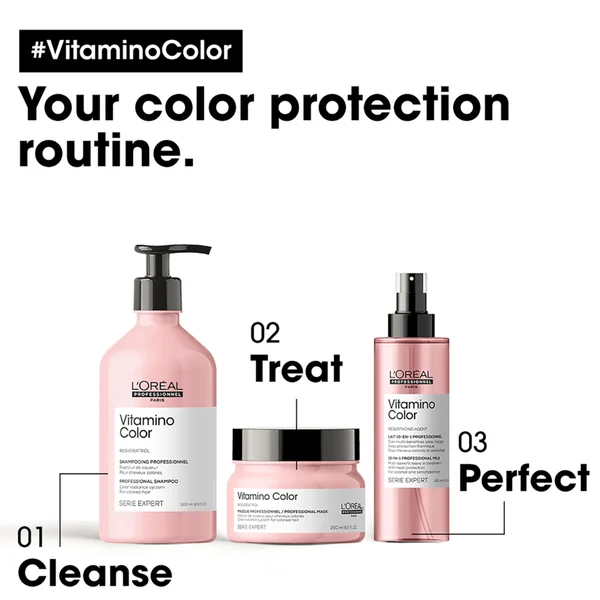 L'Oreal Professionel Serie Expert Vitamino Color Resveratrol Shampoo For Color Radiance 500ml