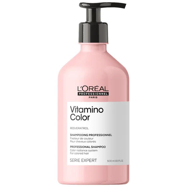 L'Oreal Professionel Serie Expert Vitamino Color Resveratrol Shampoo For Color Radiance 500ml
