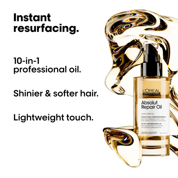 L'Oréal Professionnel Absolut Repair 10 In 1 Leave In Oil For Dry Hair 90ml