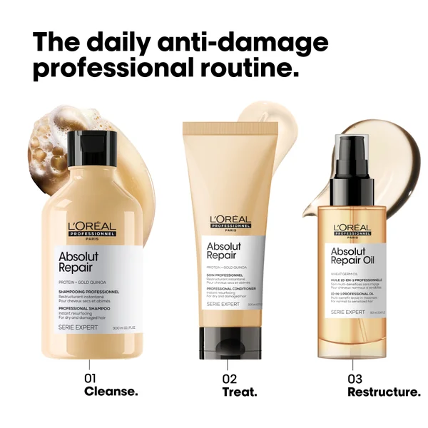 L'Oreal Professionnel Absolut Repair Hydrating Shampoo & Conditioner Dry Hair
