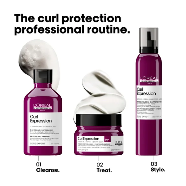 L'Oreal Professionnel Curl Expression 10-in-1 Mousse For Curls Coils & Afro Hair