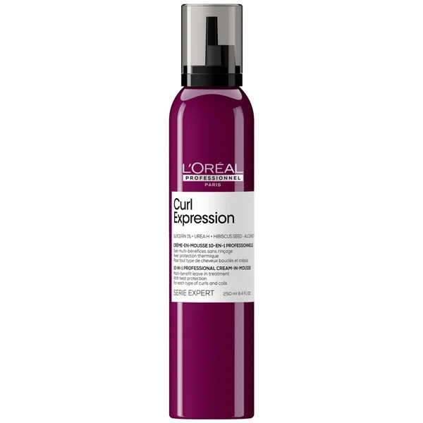L'Oreal Professionnel Curl Expression 10-in-1 mousse for curls coils & afro hair