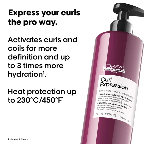 L'Oreal Professionnel Curl Expression Curl-Activator Jelly For Curls Coils & Afro Hair