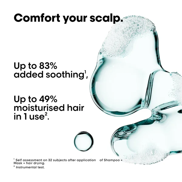 L’Oréal Professionnel Scalp Advanced Anti-Discomfort Shampoo 300ml And Refill Pack 500ml Deep Scalp Treatment
