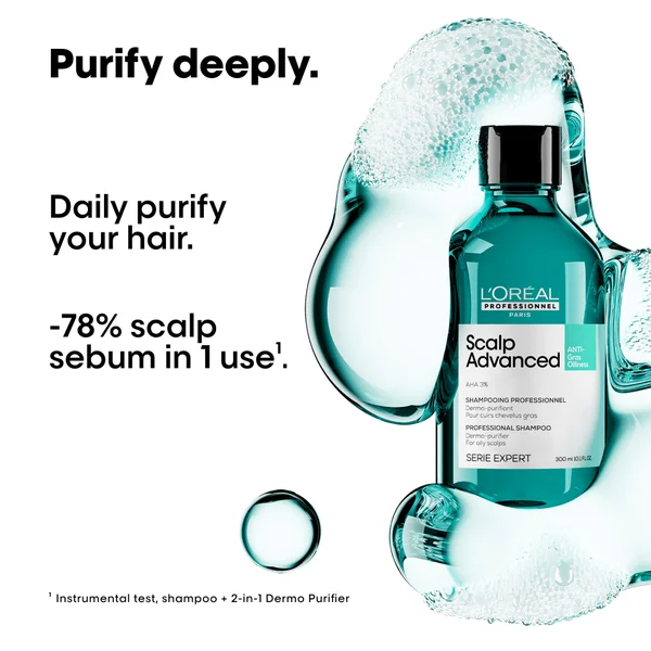 L'Oreal Professionnel Serie Expert Shampoo Scalp Advanced Anti-oiliness Dermo Purifier 300ml