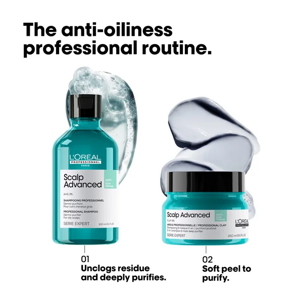 L'Oreal Professionnel Serie Expert Shampoo Scalp Advanced Anti-oiliness Dermo Purifier 300ml